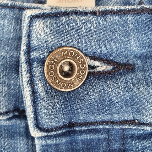 Monsoon 70's Style Flared Jeans Uk12s Blue Bootcut - Picture 5 of 7